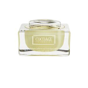 Cocoage Cosmetics Delight Caffeine 24k Eye Cream - 1 oz  NIB with COA MSRP $795